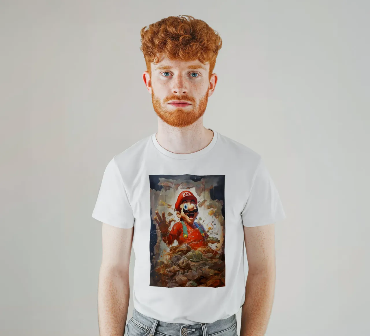 Smash the System t-shirt da LUCID LAYERS