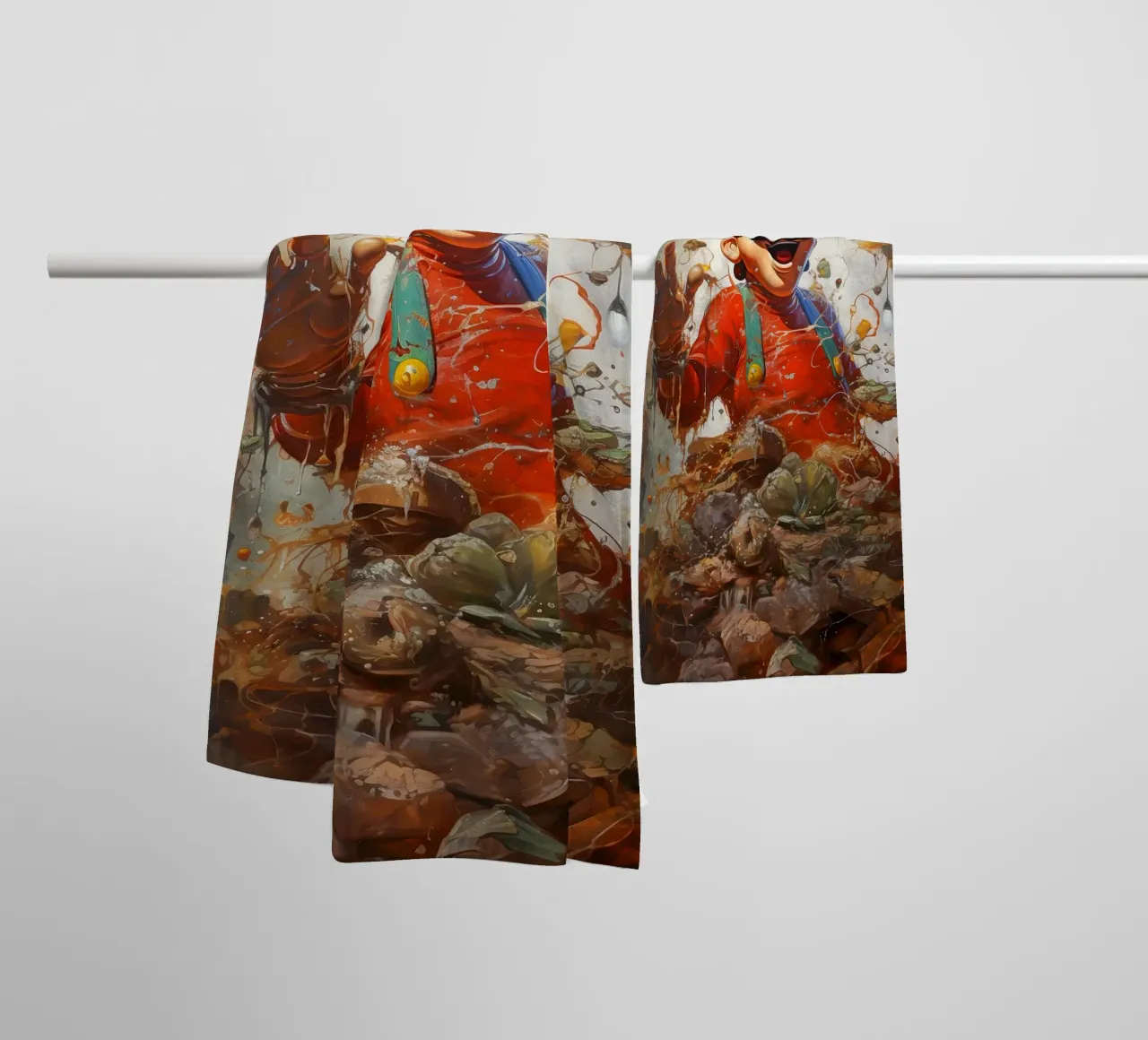 Smash the System asciugamano da bagno da LUCID LAYERS