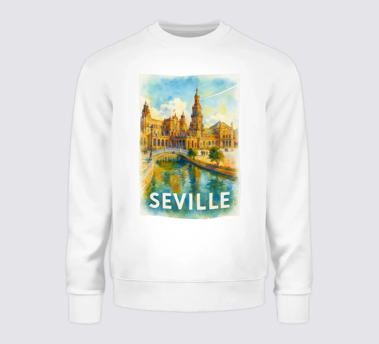 Seville Painting Imagination sweatshirt by onestar