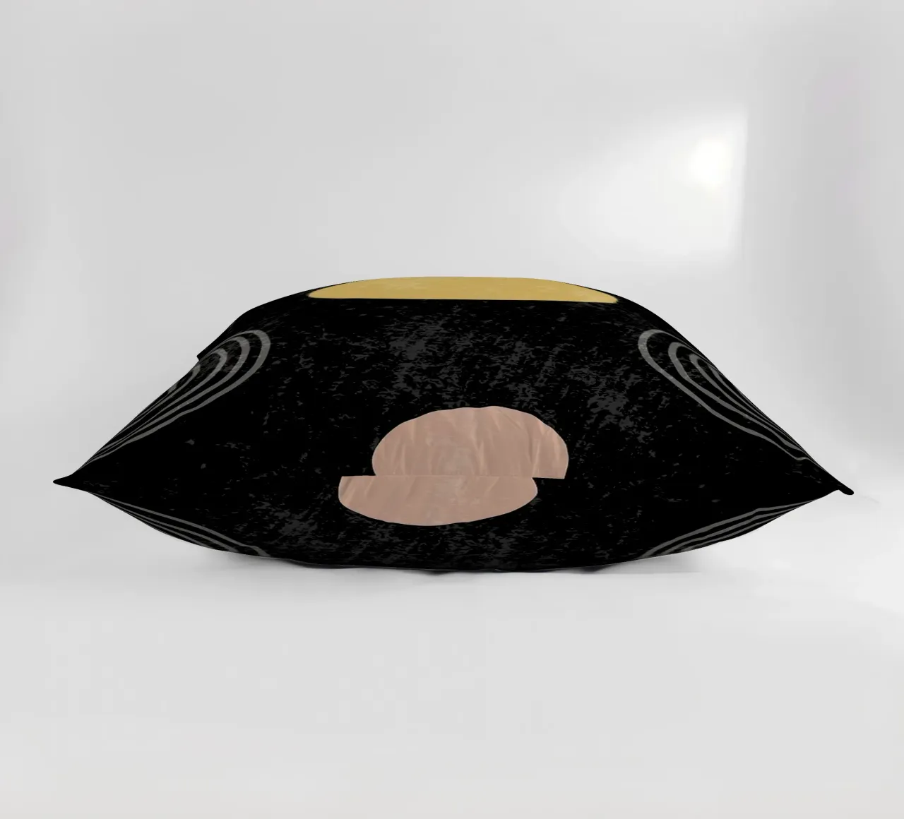 geometry abstract decorative cushion by E Cannon