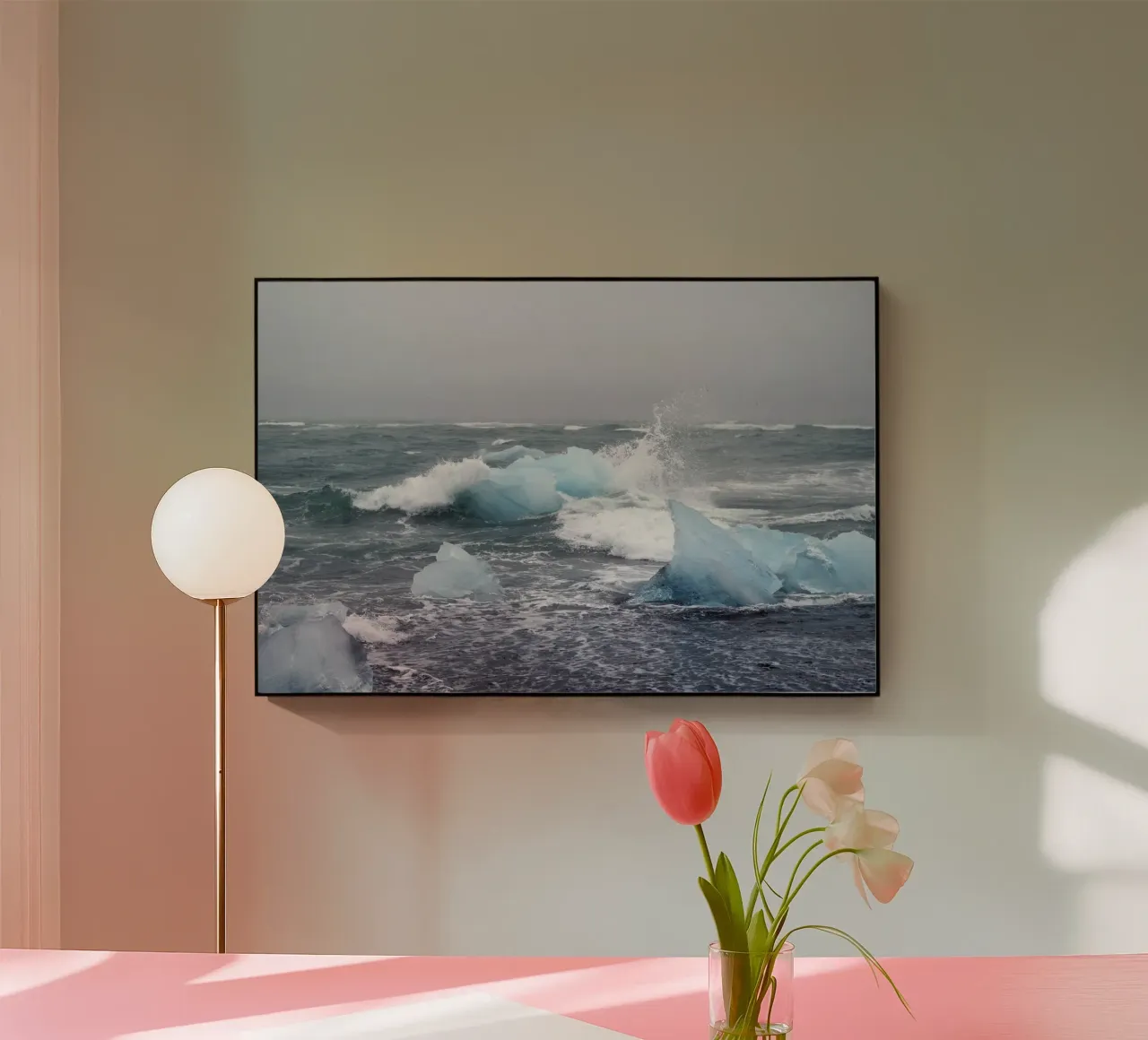 The Blue Collision plexiglass da zenitt