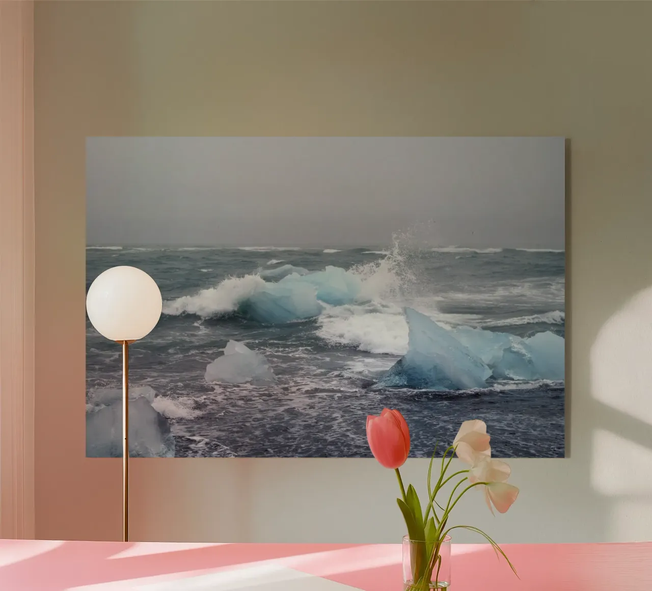 The Blue Collision plexiglass da zenitt