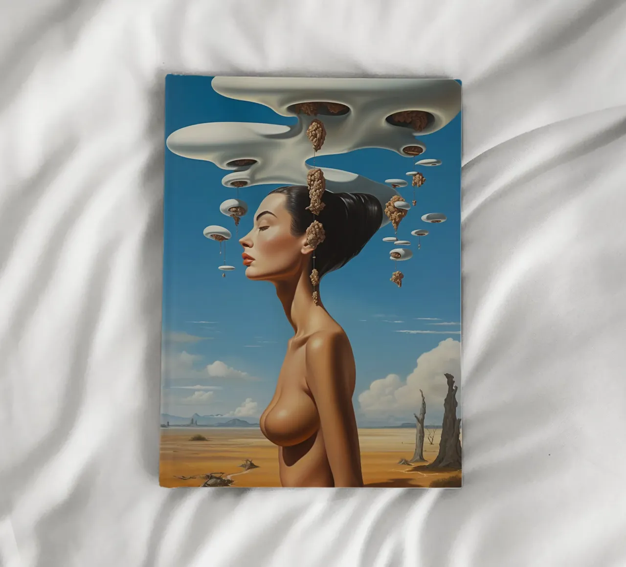 Surreal Serenity notebook by LUCID LAYERS