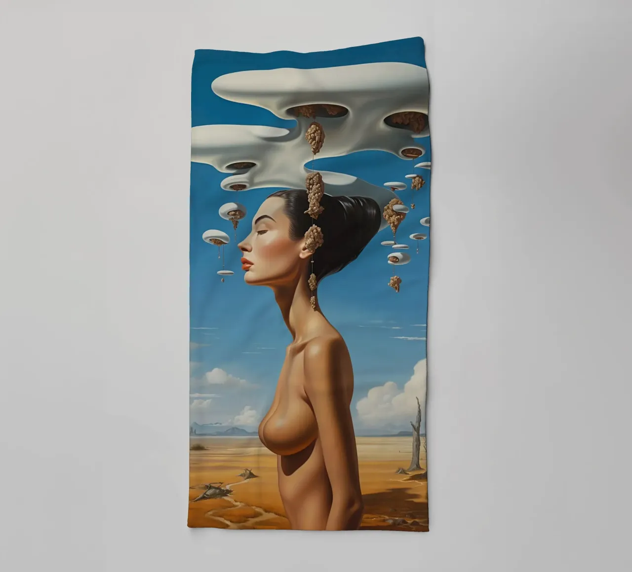 Surreal Serenity towel by LUCID LAYERS