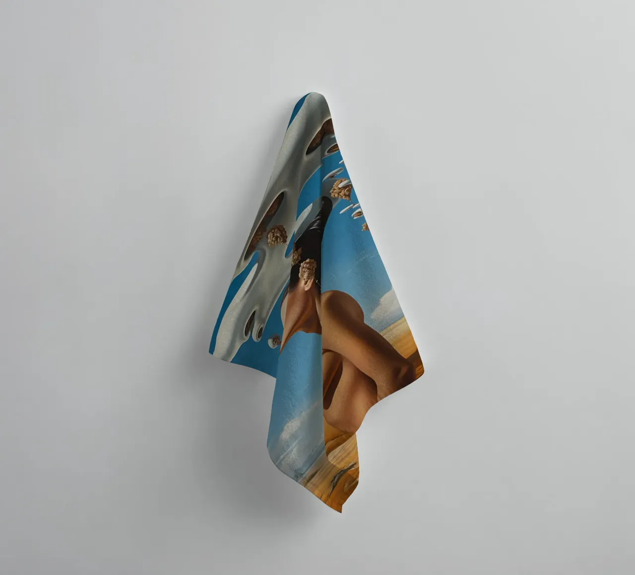 Surreal Serenity towel by LUCID LAYERS
