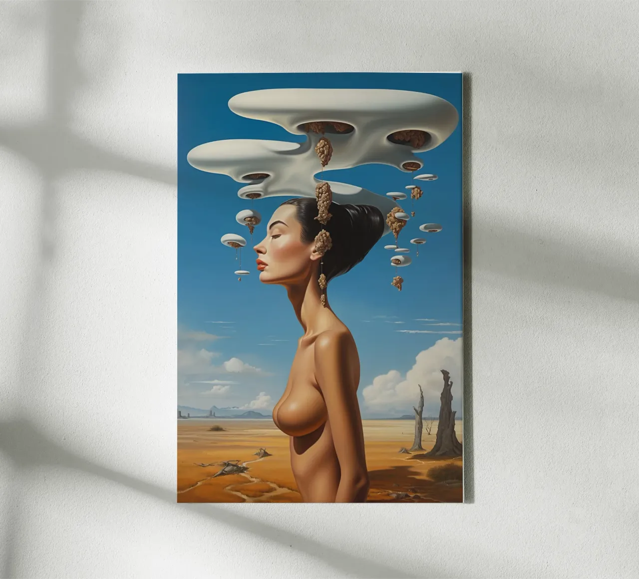 Surreal Serenity canvas with Floater frame by LUCID LAYERS