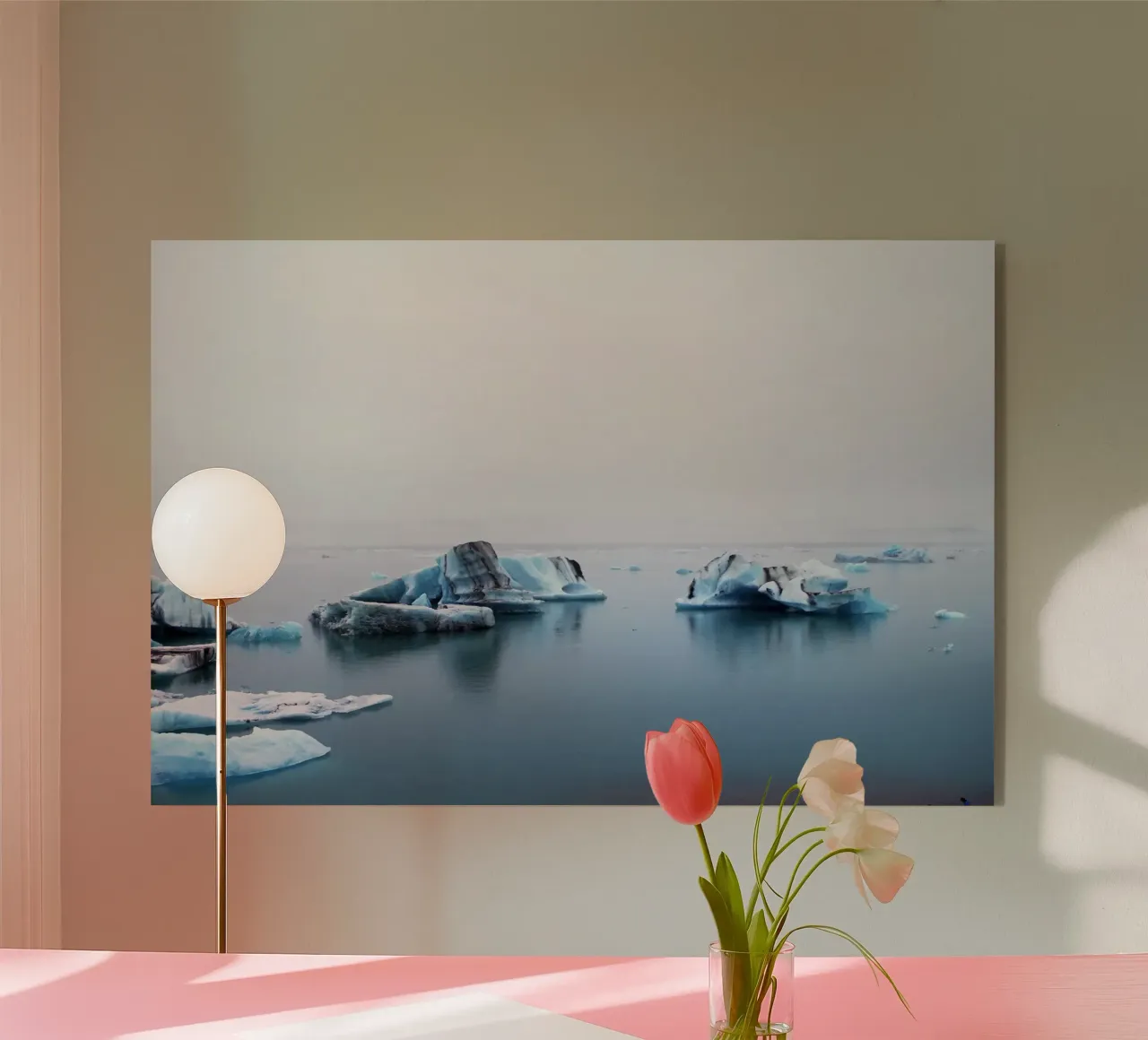 The Sleeping Icebergs plexiglass da zenitt
