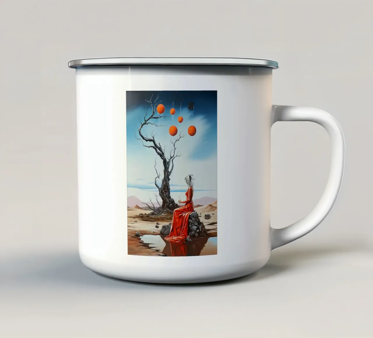 Weightless Thoughts tazza in smalto da LUCID LAYERS