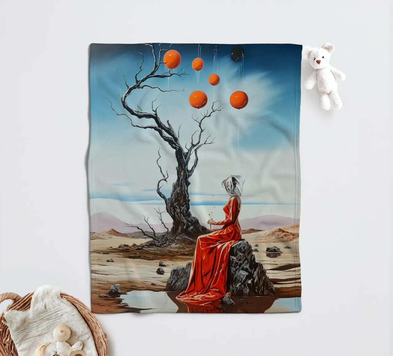 Weightless Thoughts coperta in pile da LUCID LAYERS