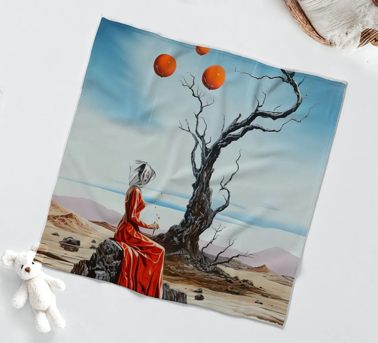 Weightless Thoughts coperta in pile da LUCID LAYERS