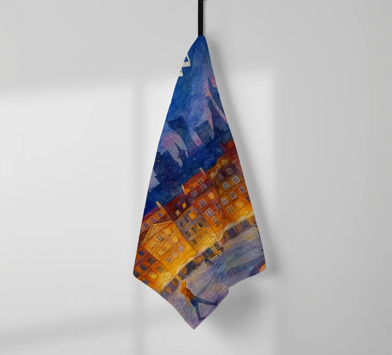 Varsovie, Pologne Peinture de l'imagination torchon de onestar