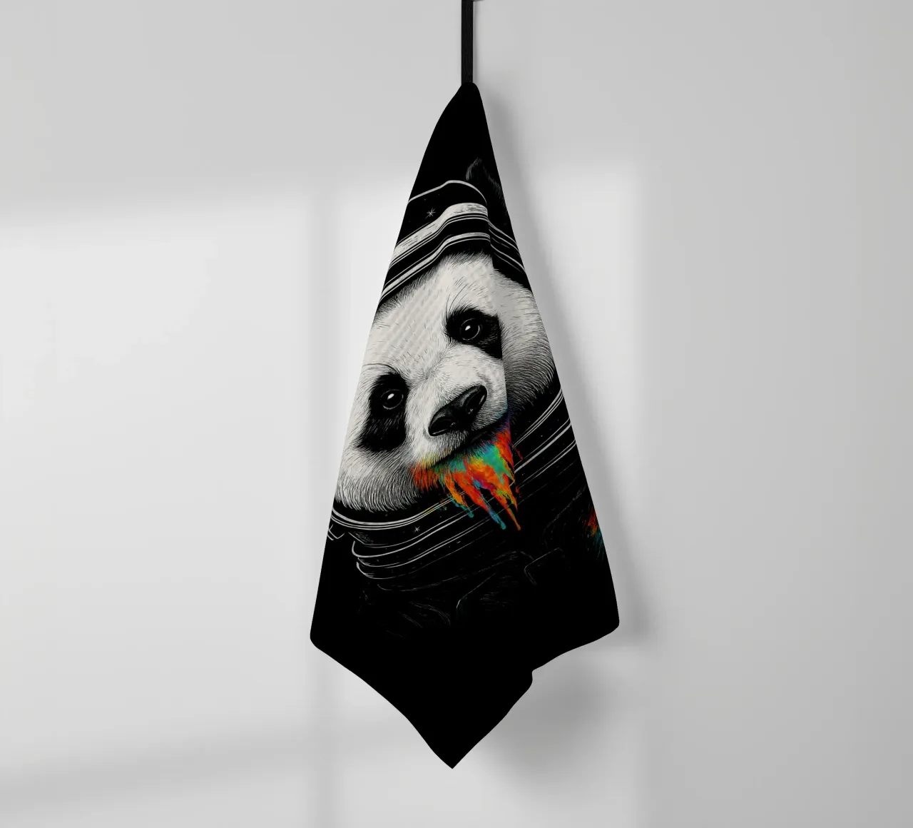 Cosmic Panda Drip canovaccio da cucina da BadrBrand