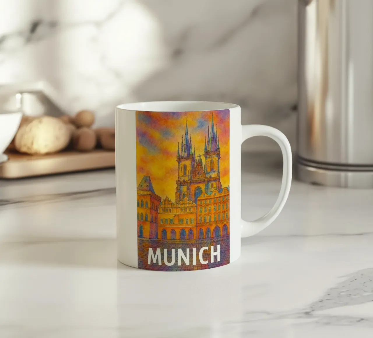 Munich Painting Imagination ceramic mug by onestar