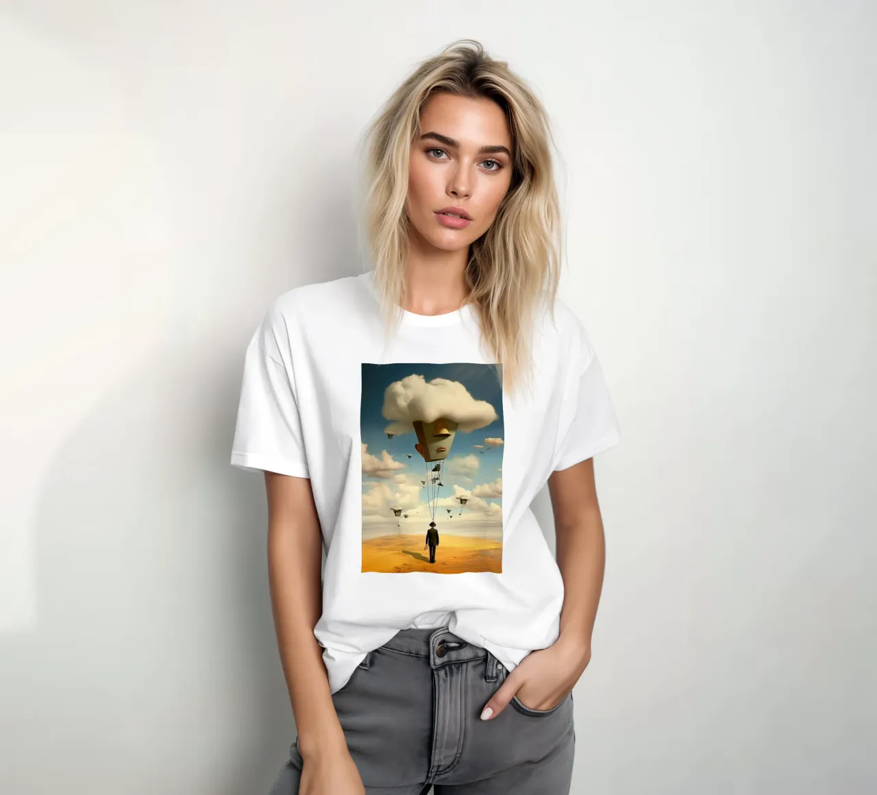 The Cloud of Thought t-shirt da LUCID LAYERS