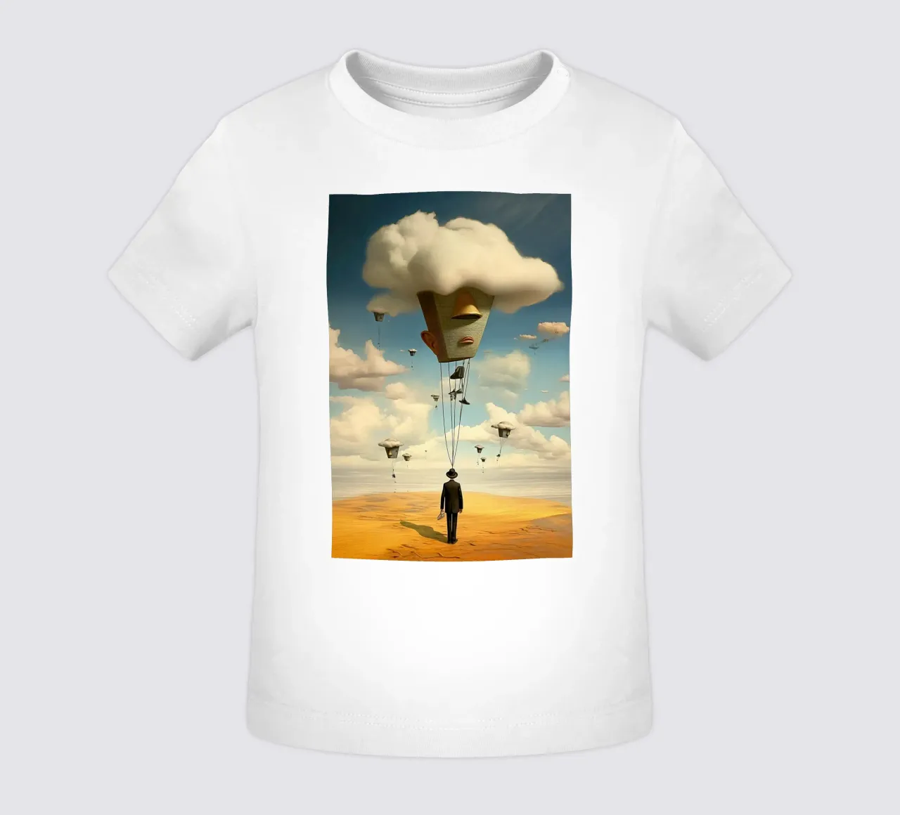 The Cloud of Thought baby t-shirt by LUCID LAYERS
