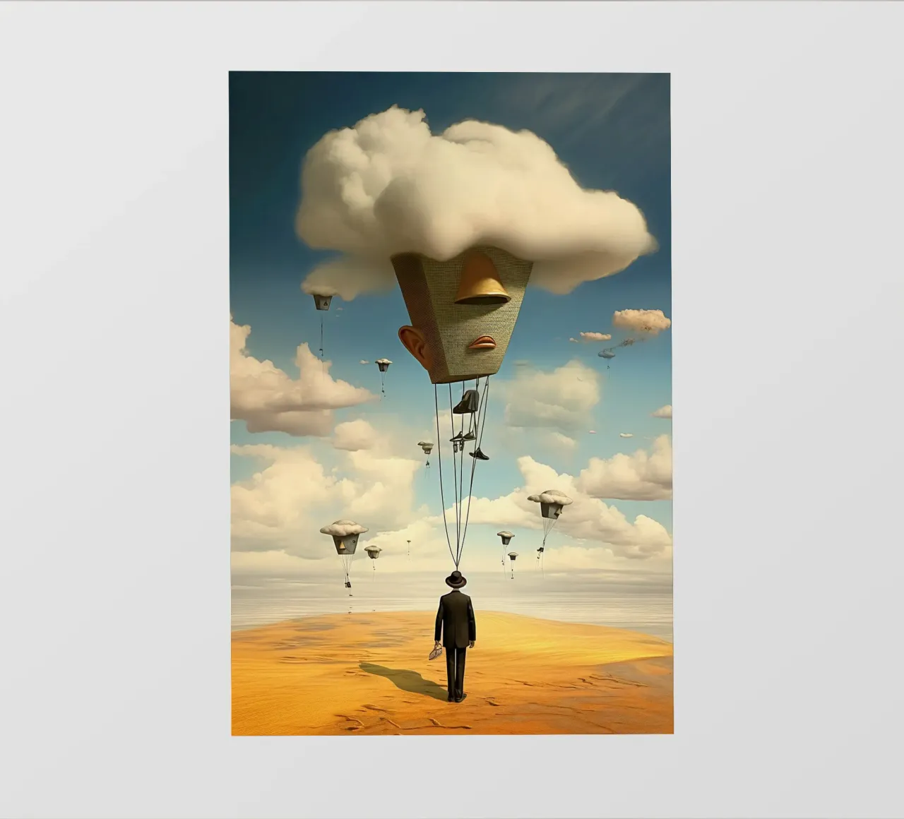 The Cloud of Thought telo in pvc da LUCID LAYERS