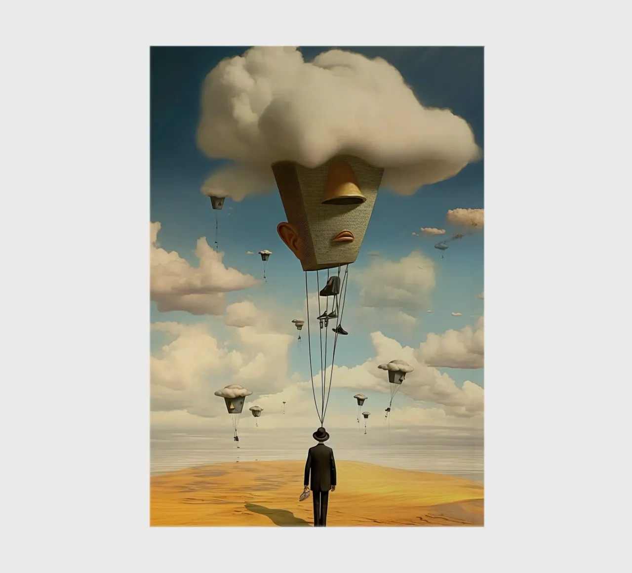 The Cloud of Thought notebook by LUCID LAYERS