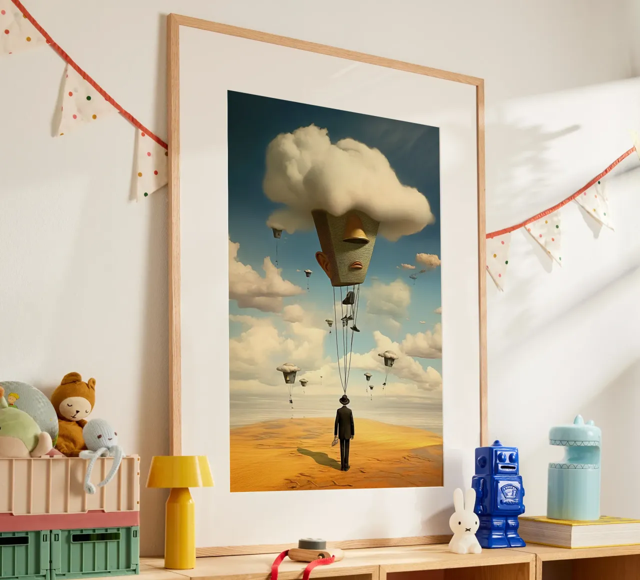 The Cloud of Thought carta hahnemühle da LUCID LAYERS