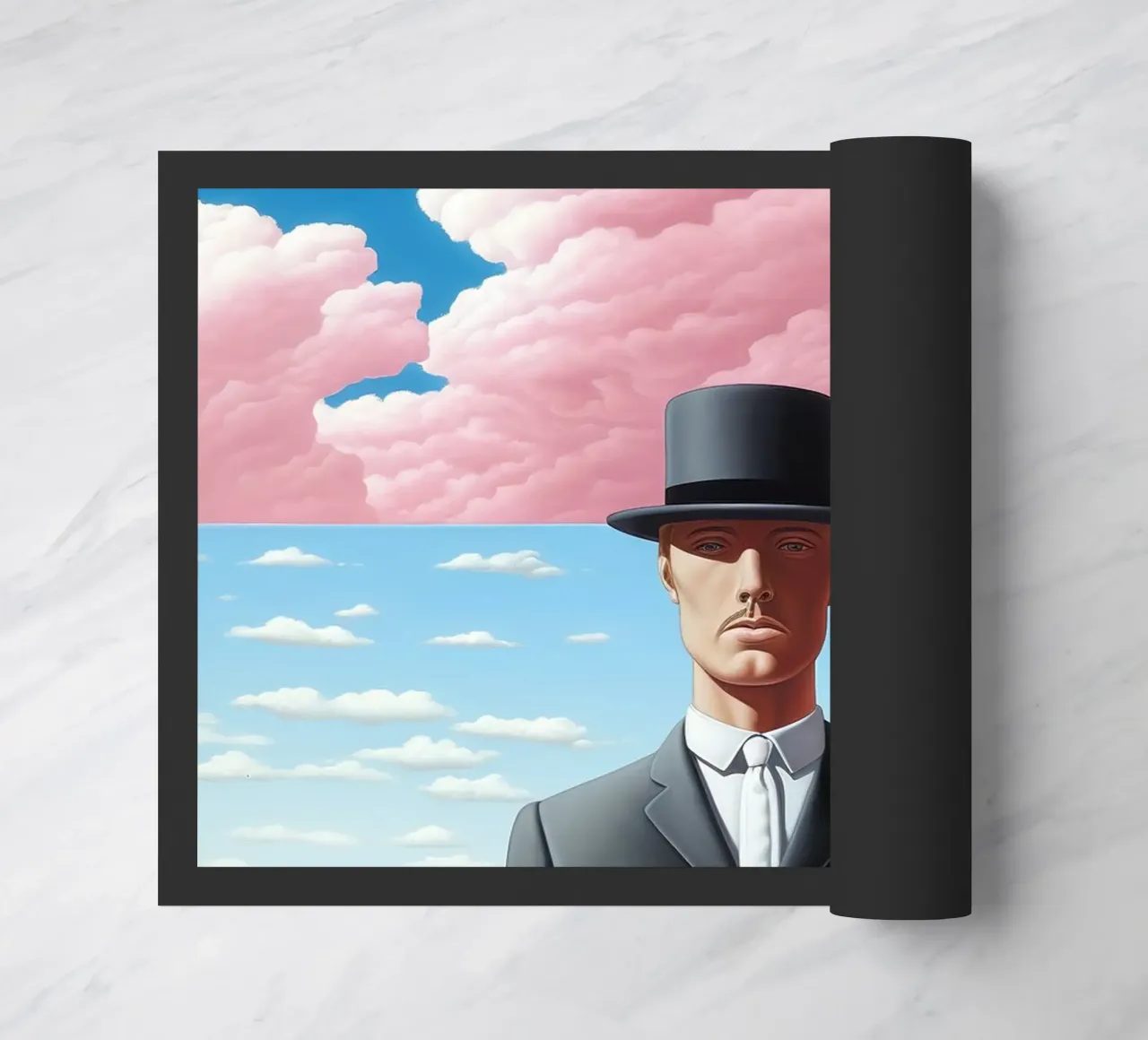 Pink Above, Calm Below zerbino da LUCID LAYERS