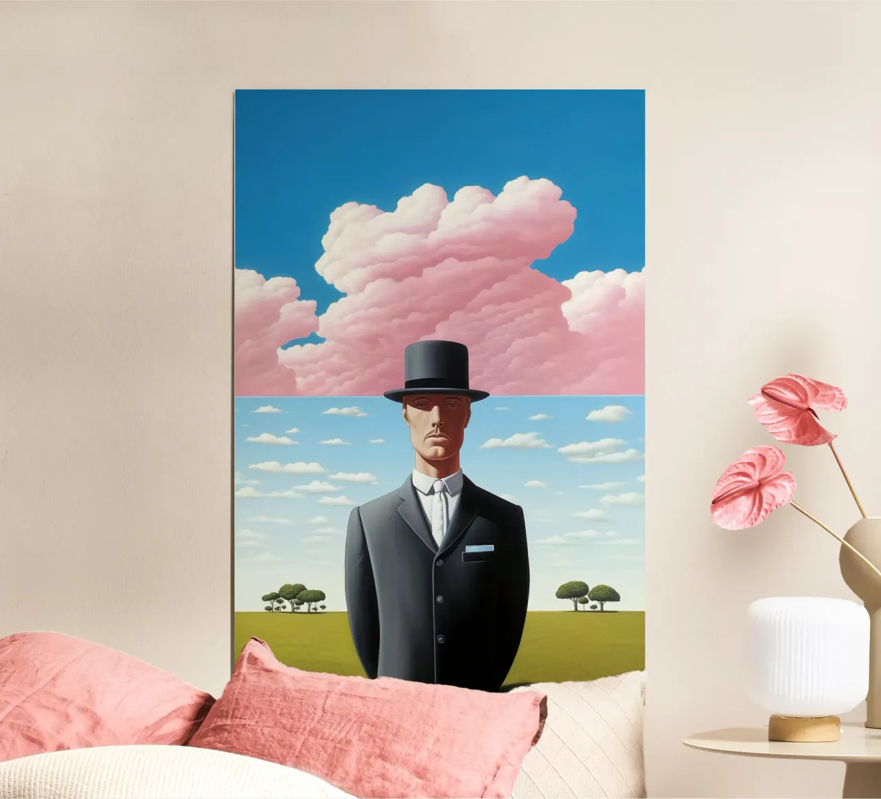 Pink Above, Calm Below carta hahnemühle da LUCID LAYERS