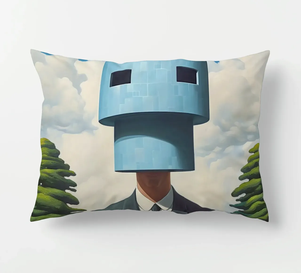 The Thinker 2.0 decorative cushion by LUCID LAYERS