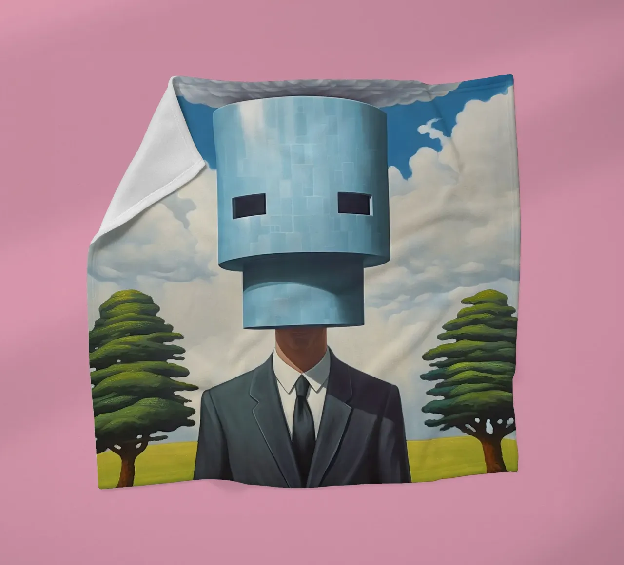 The Thinker 2.0 fleece blanket by LUCID LAYERS