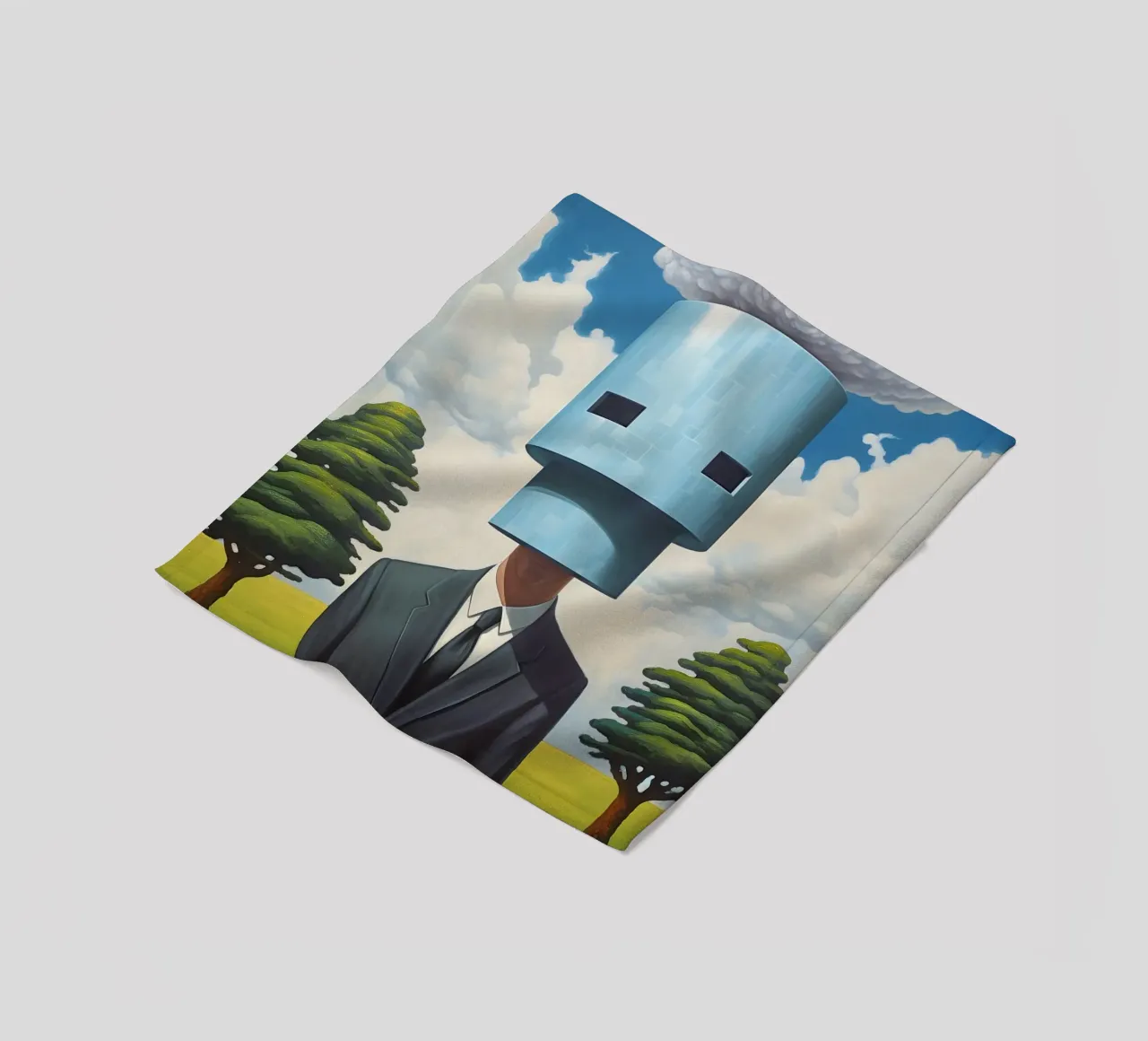 The Thinker 2.0 fleece blanket by LUCID LAYERS