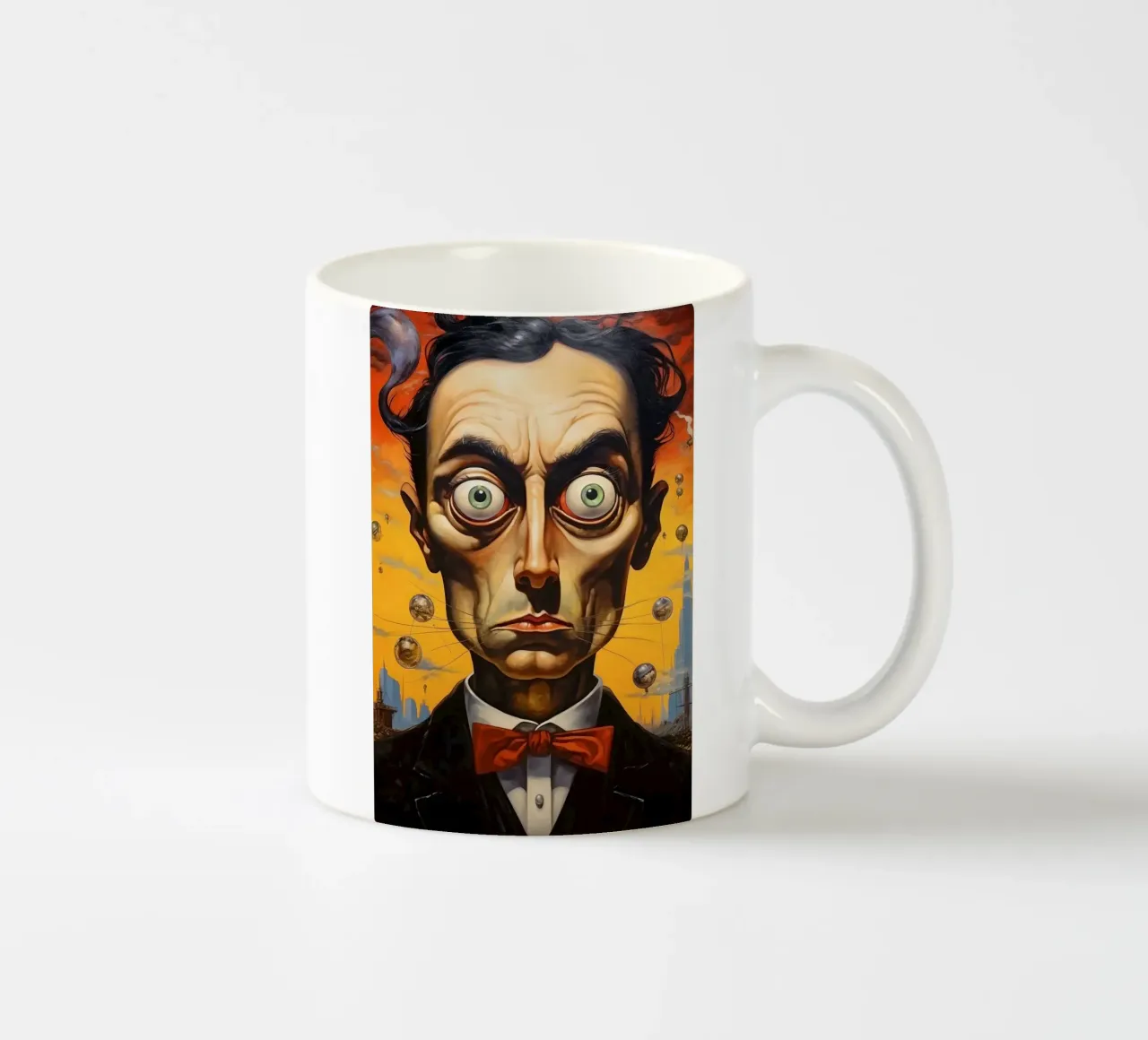 Orbit of Madness tazza in ceramica da LUCID LAYERS