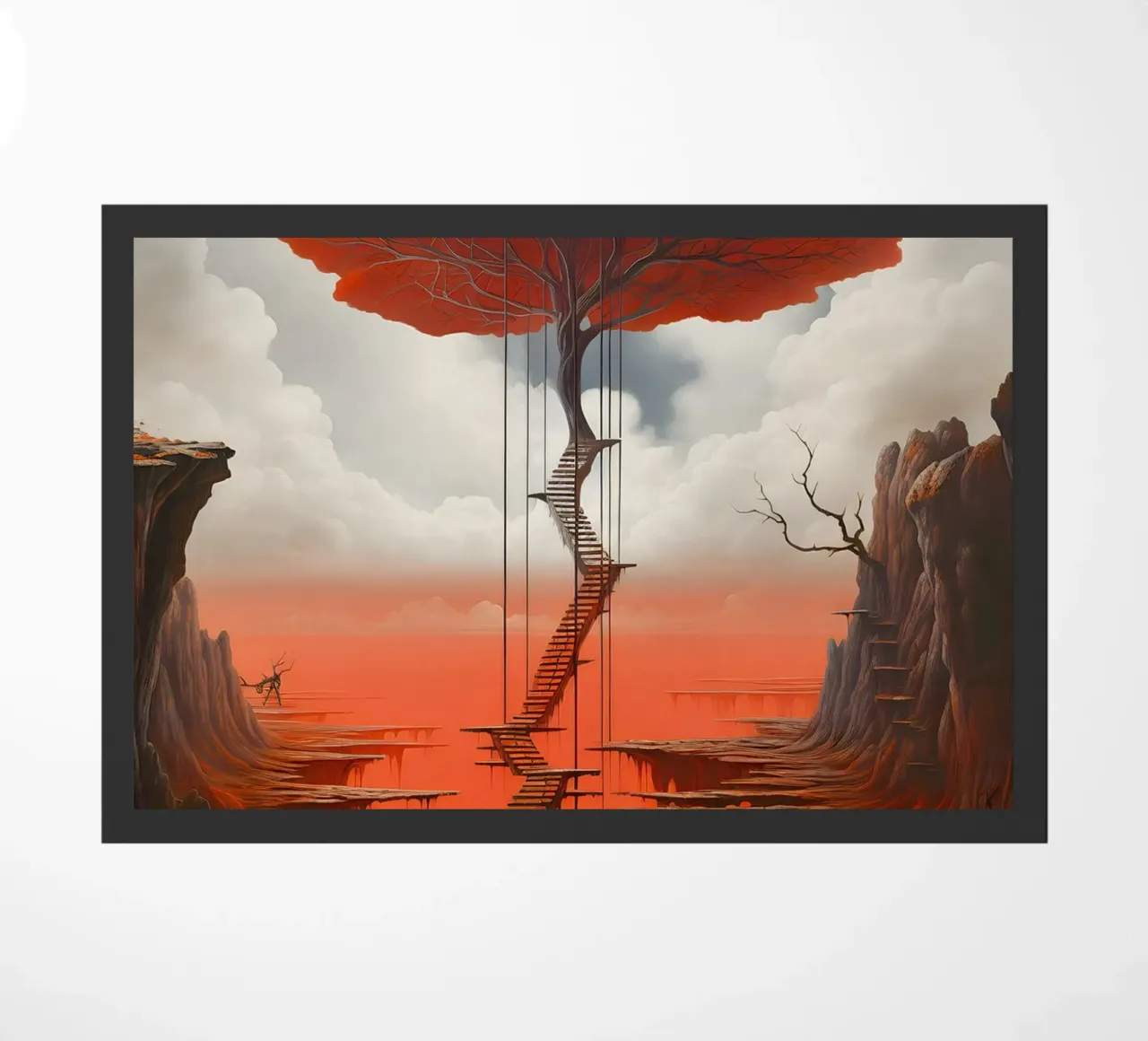 Tree of Thresholds doormat by LUCID LAYERS