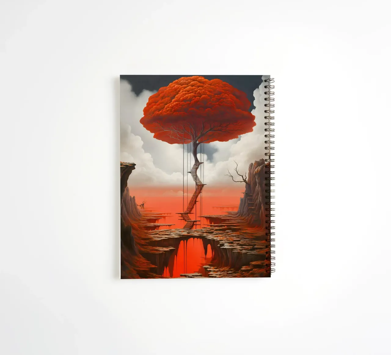 Tree of Thresholds spiral notebook by LUCID LAYERS