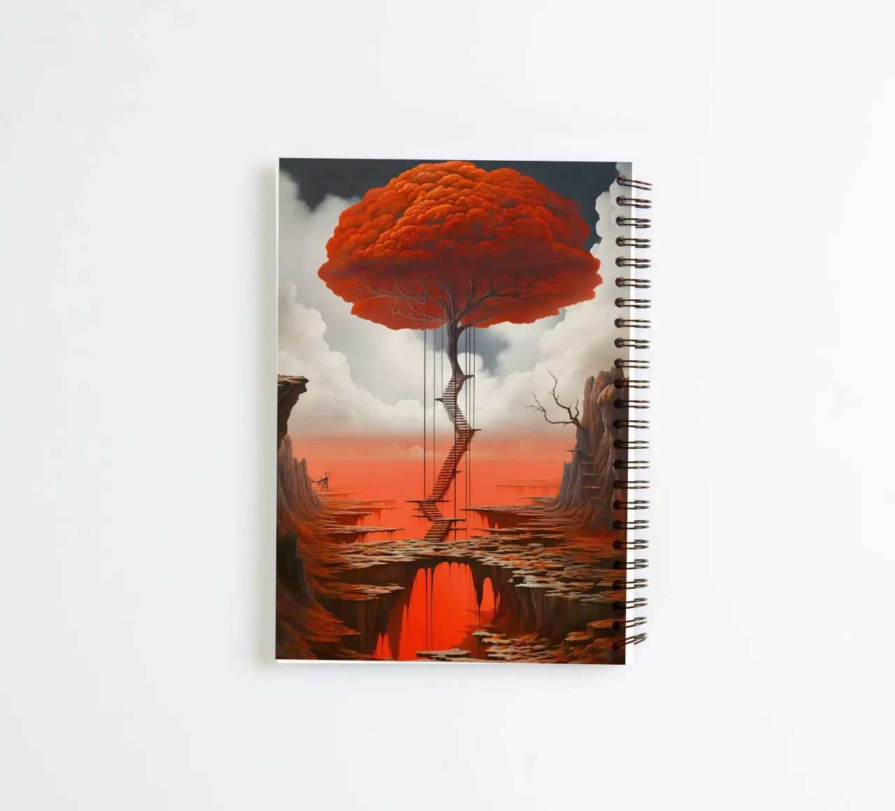 Tree of Thresholds spiral notebook by LUCID LAYERS