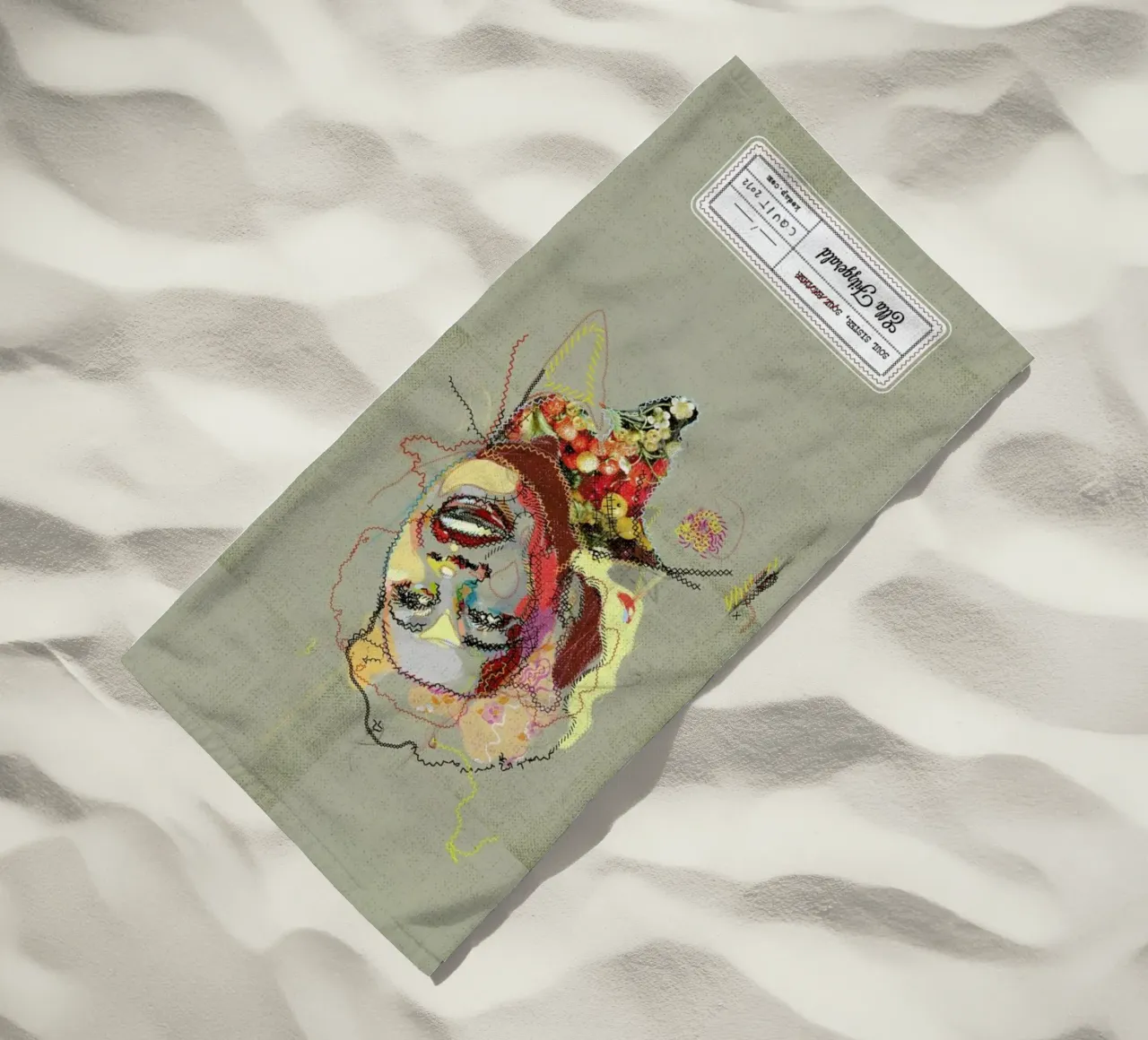 Ella Portrait telo mare da Carlos Quitério