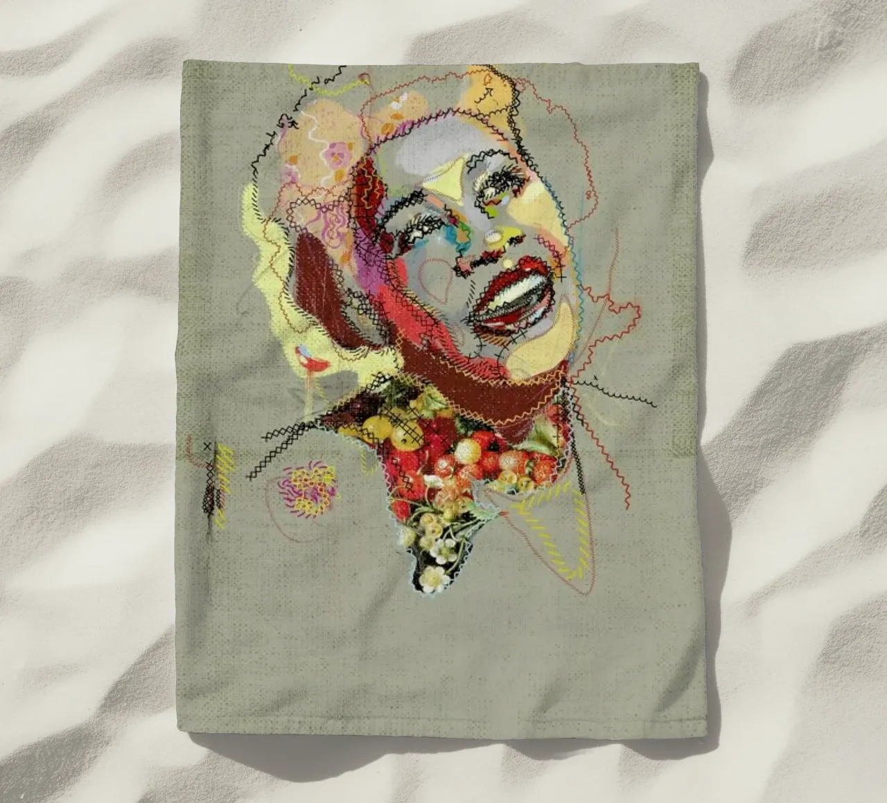 Ella Portrait telo mare da Carlos Quitério