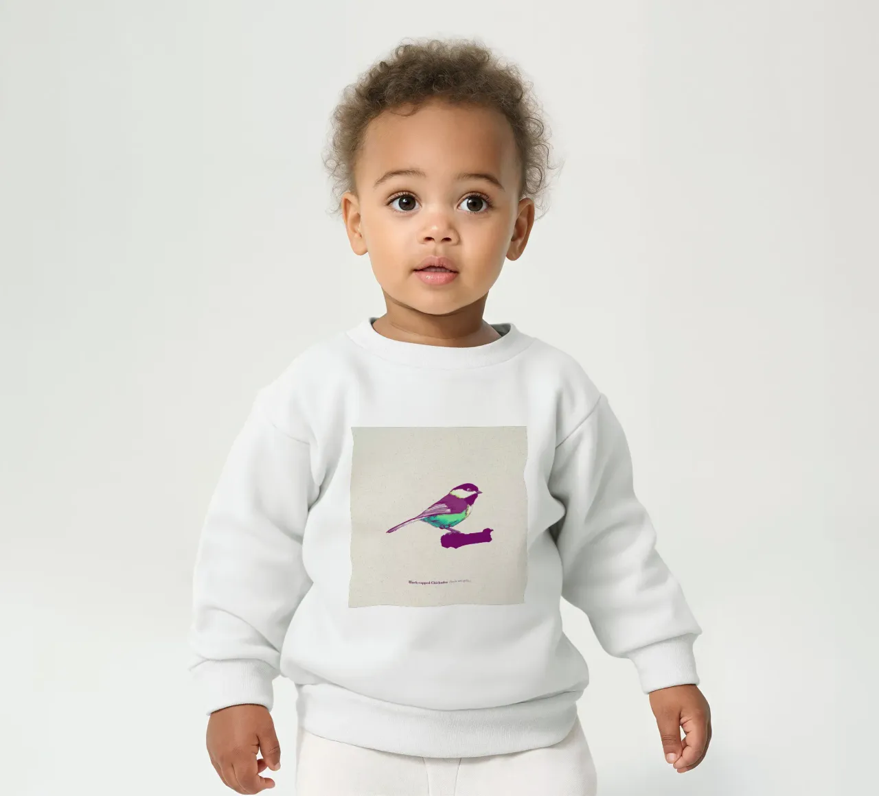 Bird 03 felpa neonato da Cranio Dsgn