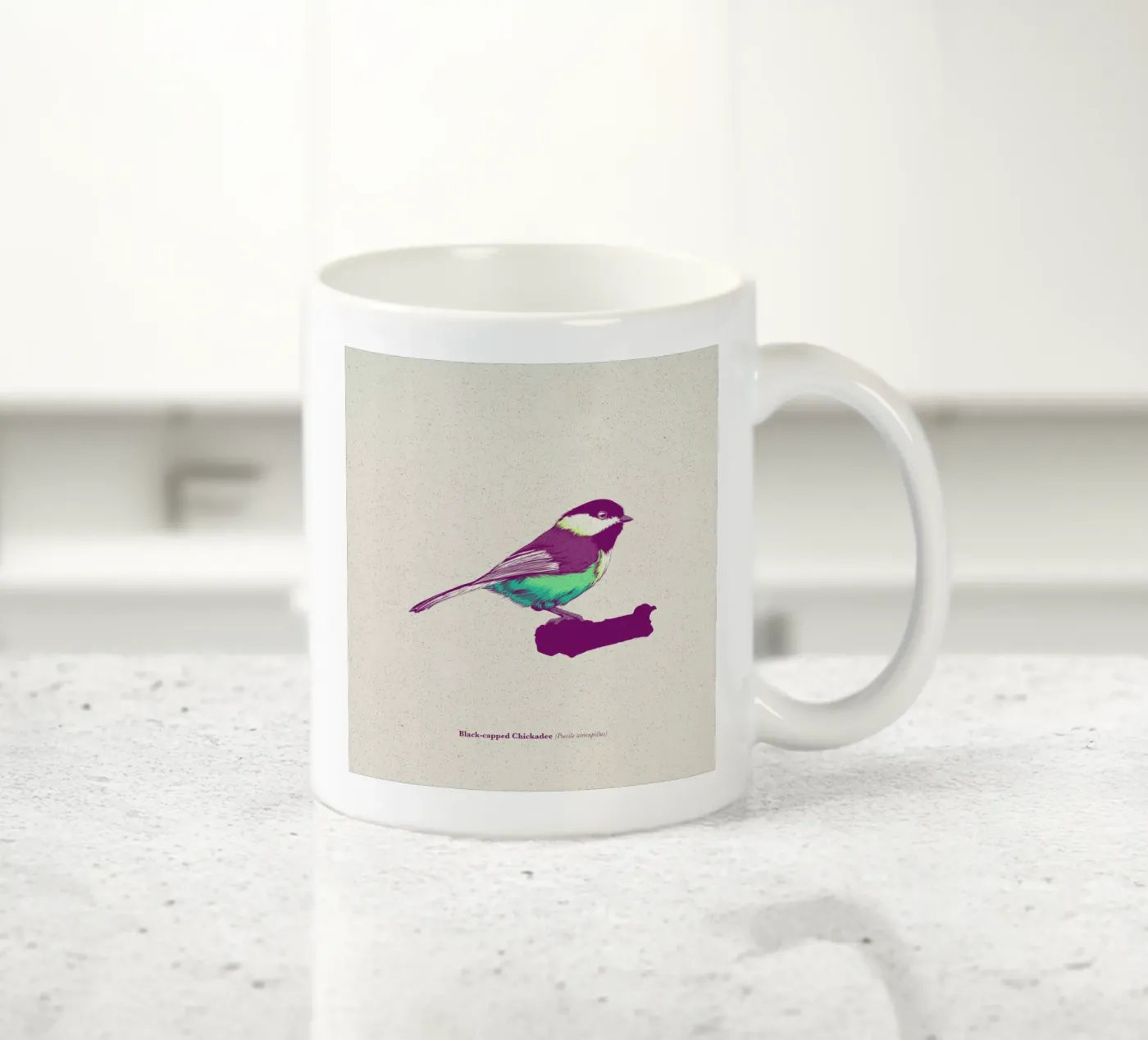 Bird 03 ceramic mug by Cranio Dsgn