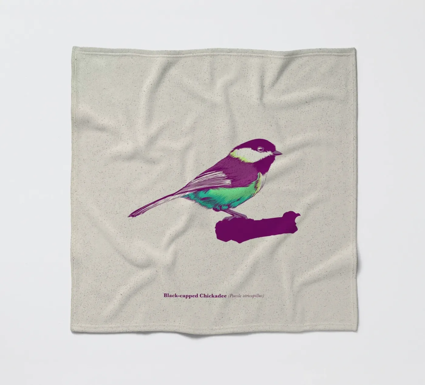 Bird 03 fleecedeken van Cranio Dsgn