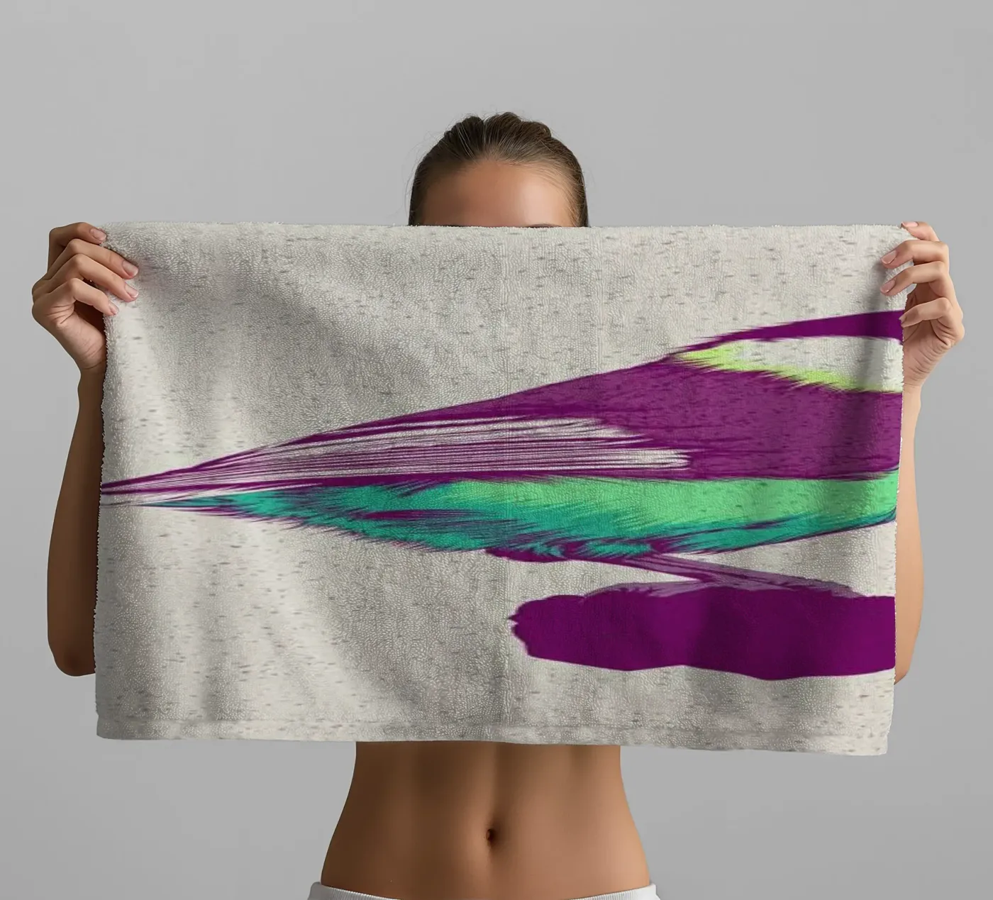 Bird 03 towel by Cranio Dsgn