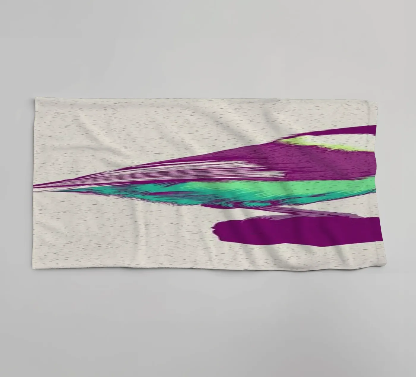 Bird 03 towel by Cranio Dsgn