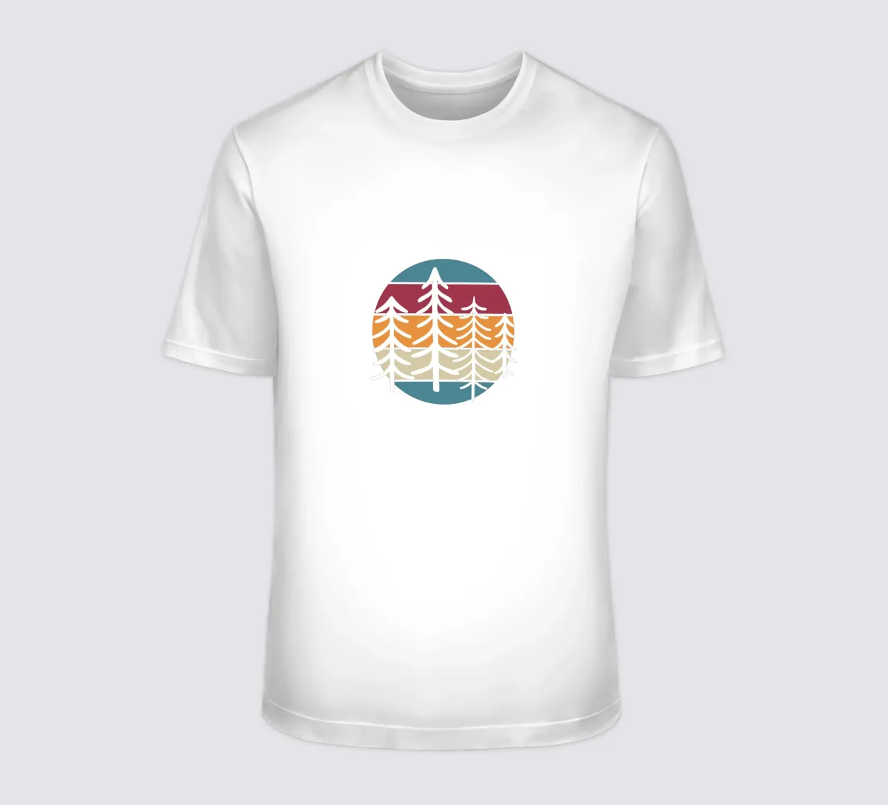 Vintage forest t-shirt da BAINAI
