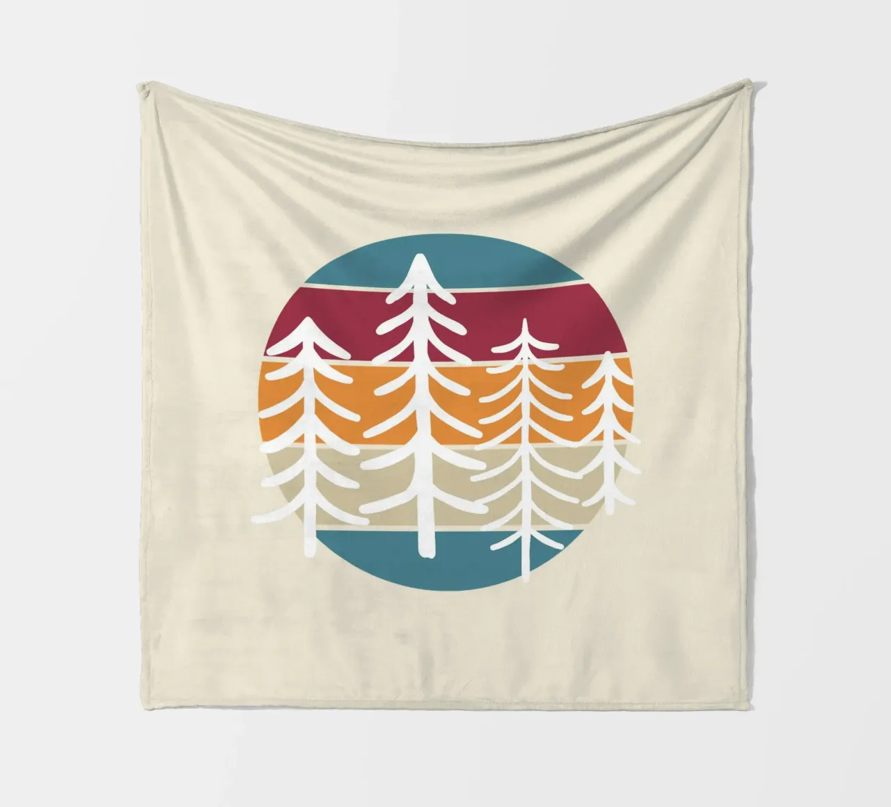 Vintage forest coperta in pile da BAINAI