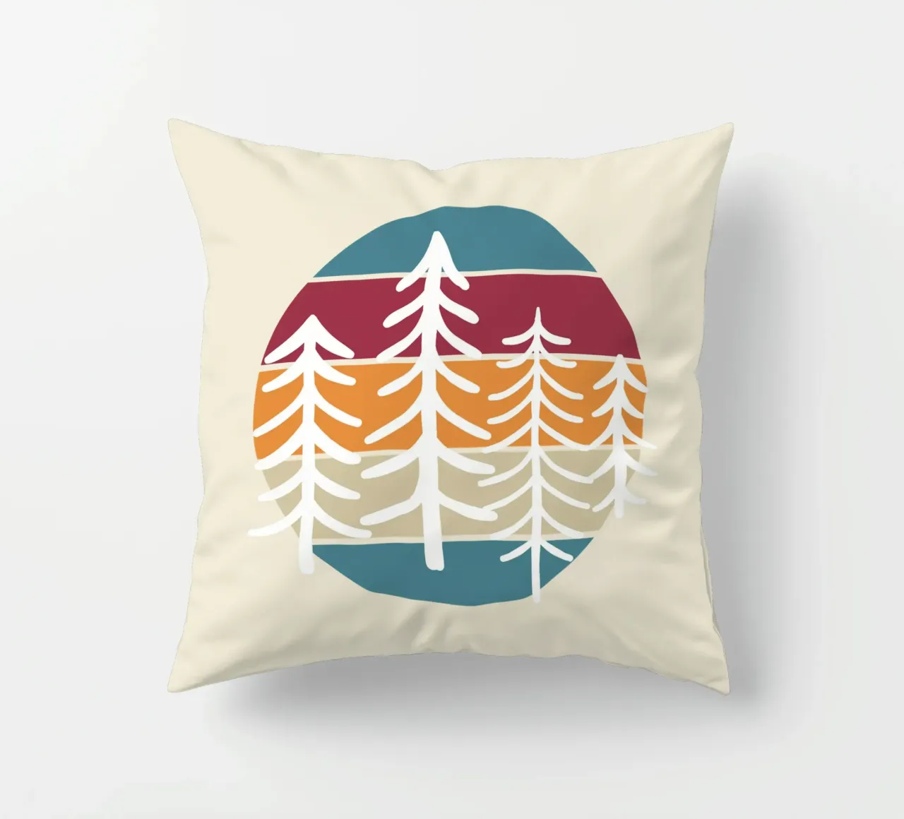 Vintage forest cuscino da BAINAI