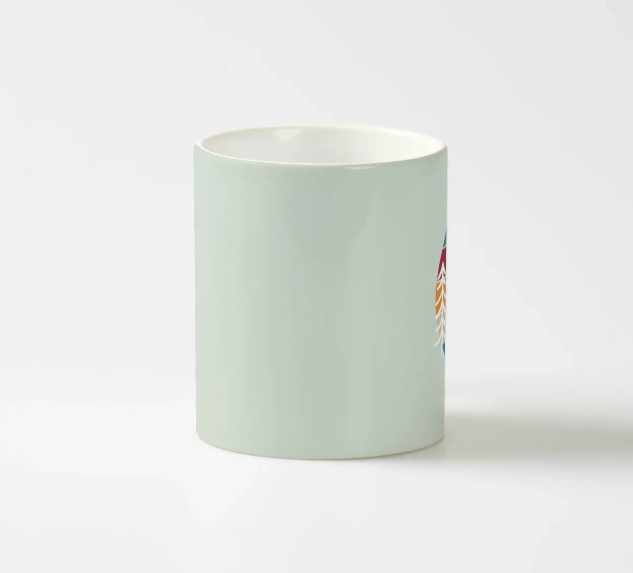 Retro forest tazza in ceramica da BAINAI