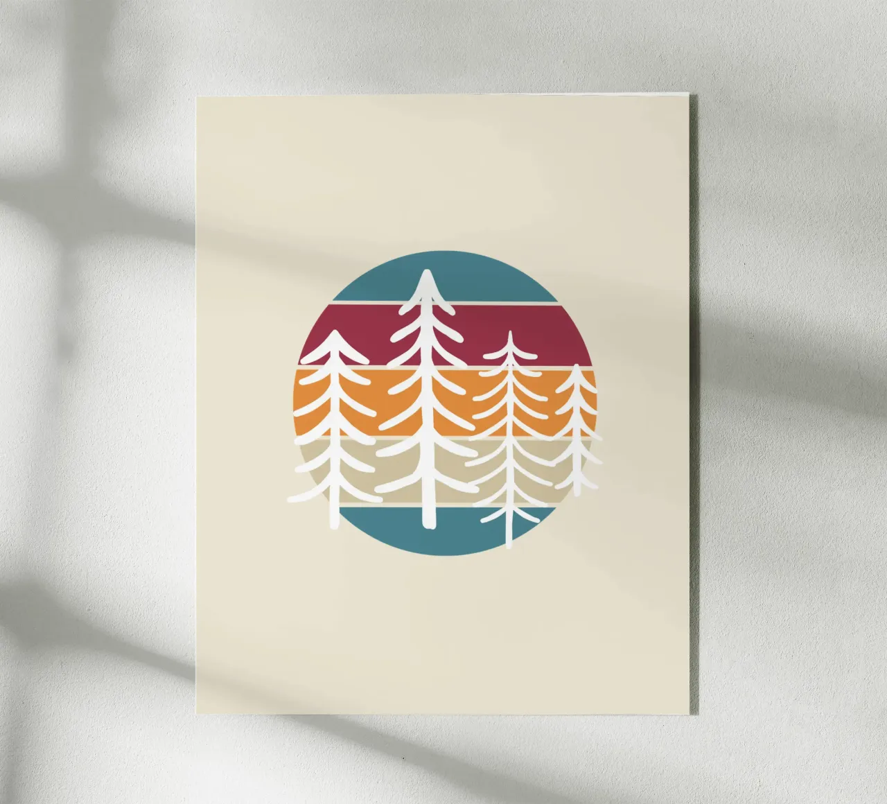 Vintage forest plexiglass da BAINAI