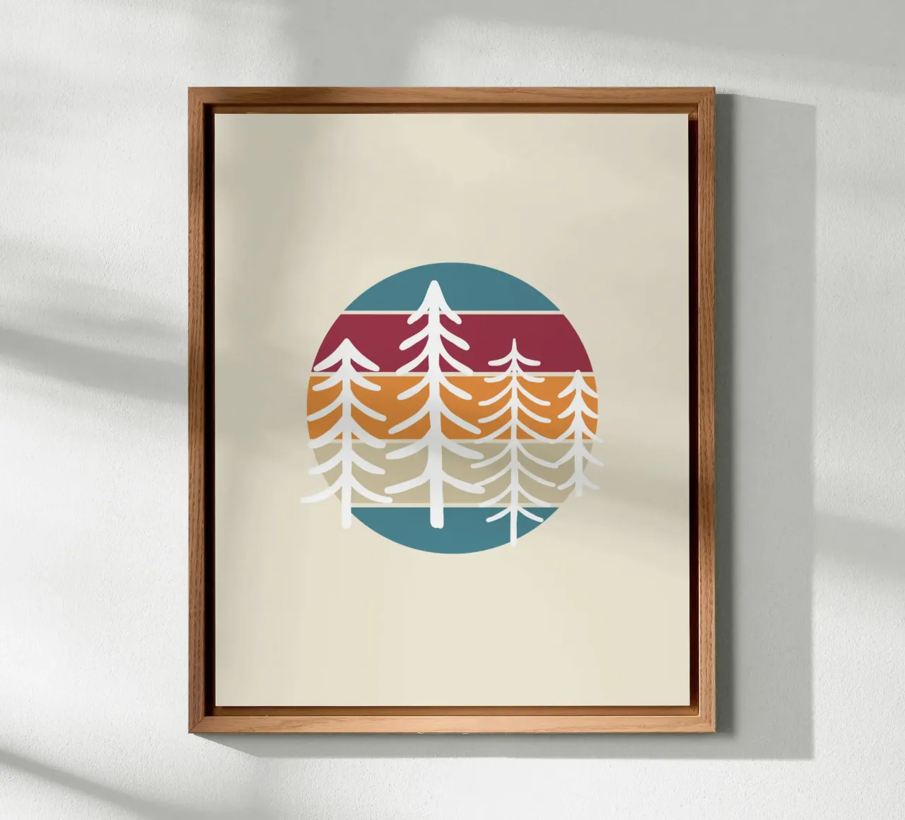 Vintage forest alluminio dibond da BAINAI