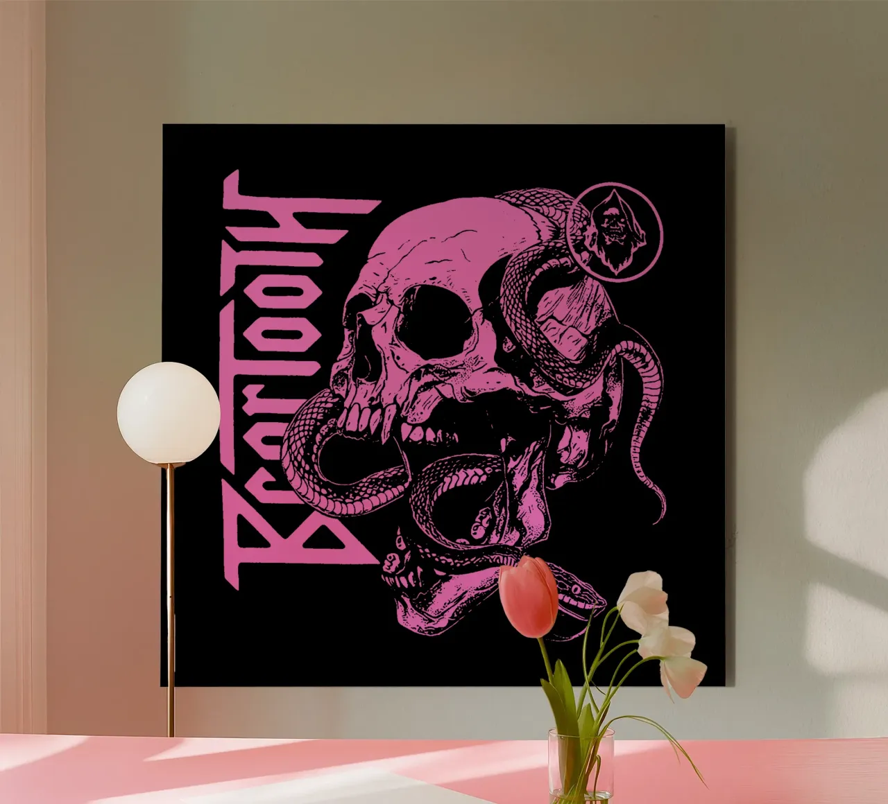 Banda Beartooth Rock alluminio dibond da https://www.juniqe.com/uk/shop/Henndraws