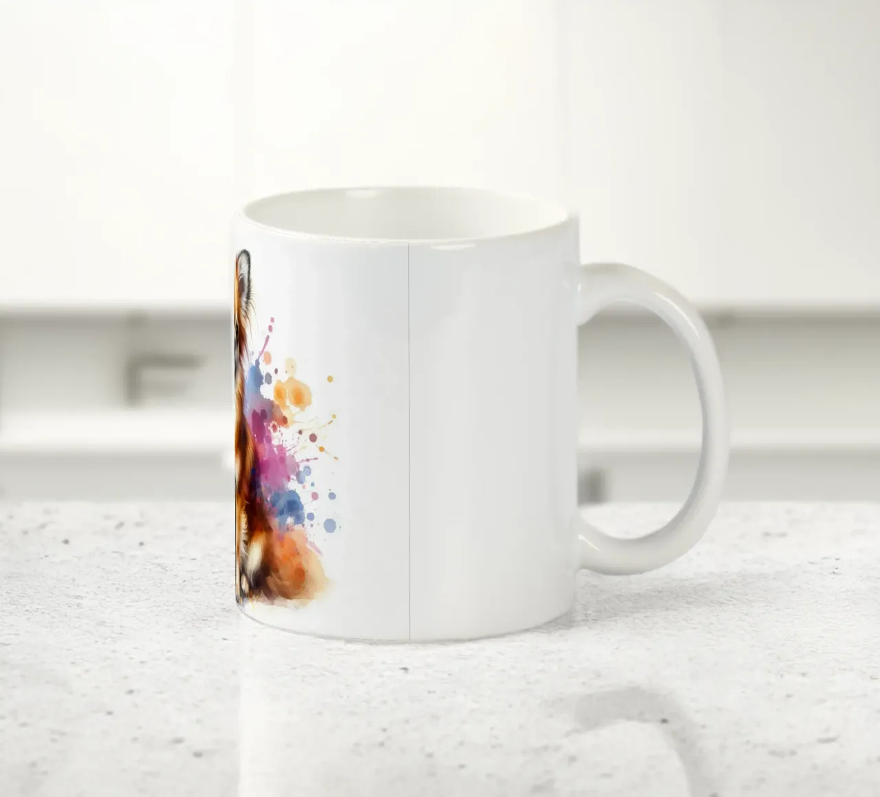 Ritratto di chihuahua ad acquerello tazza in ceramica da 🥝 KIWI STORE