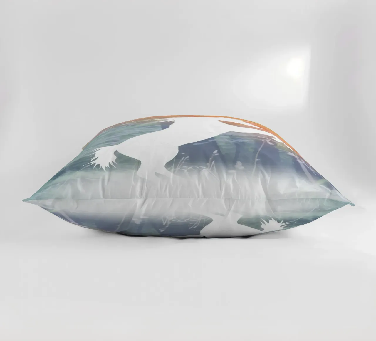 Mystical unicorn in the enchanted forest decorative cushion by namosh