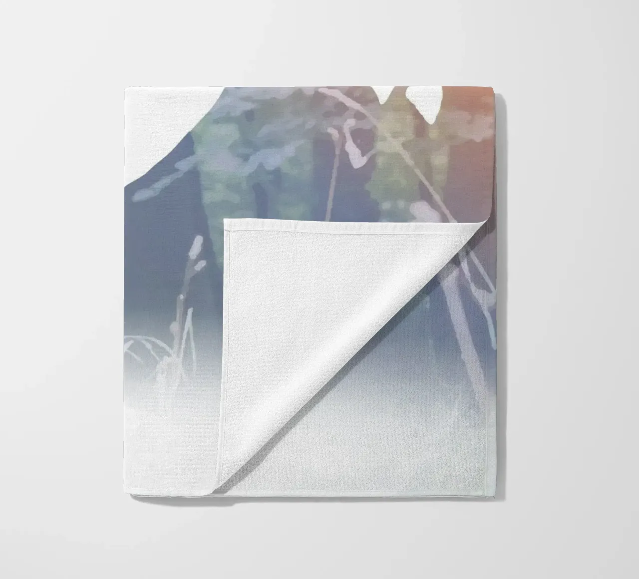Mystical unicorn in the enchanted forest beach towel by namosh