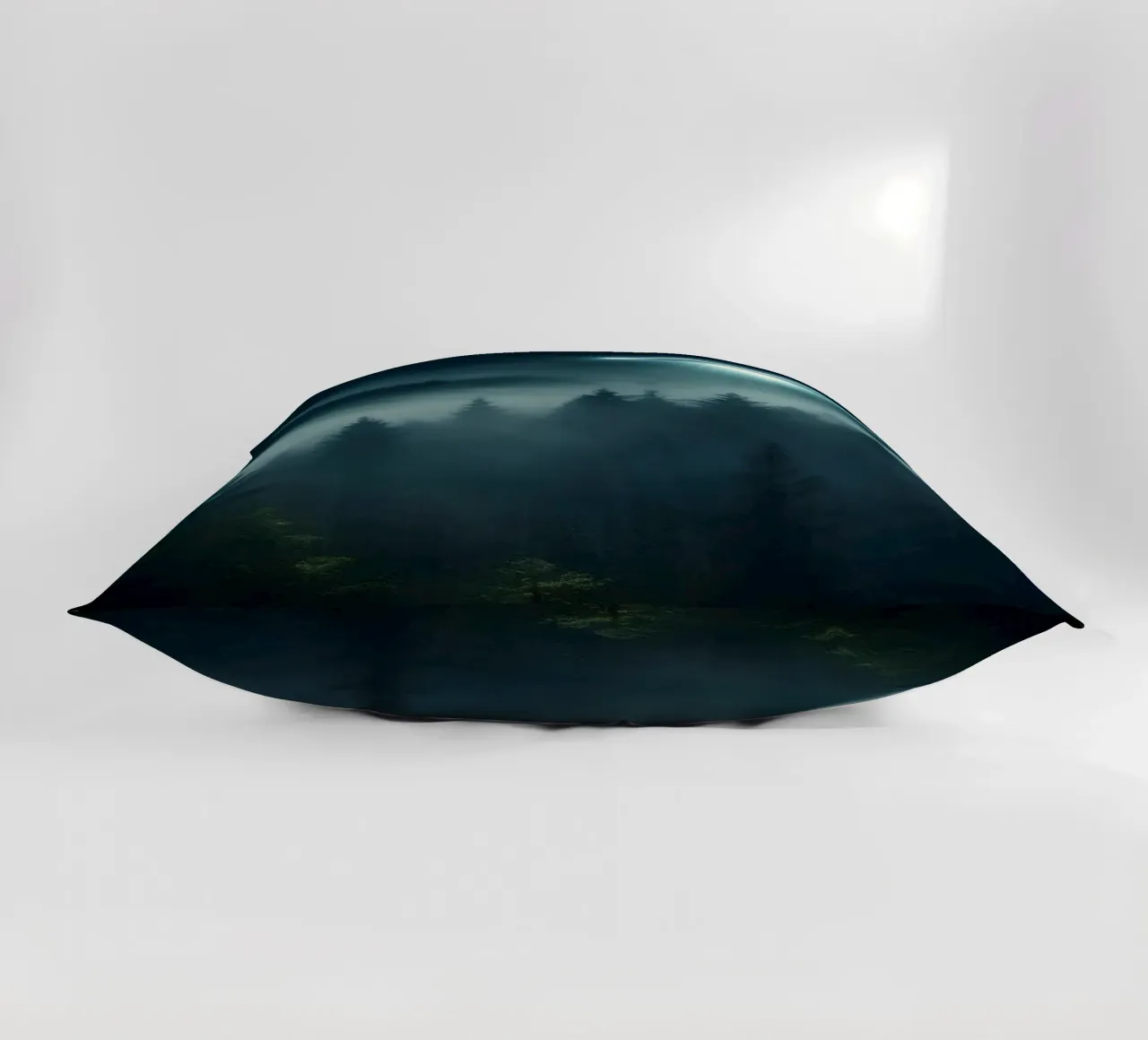 UFO in volo su una foresta cuscino da Magic Screen