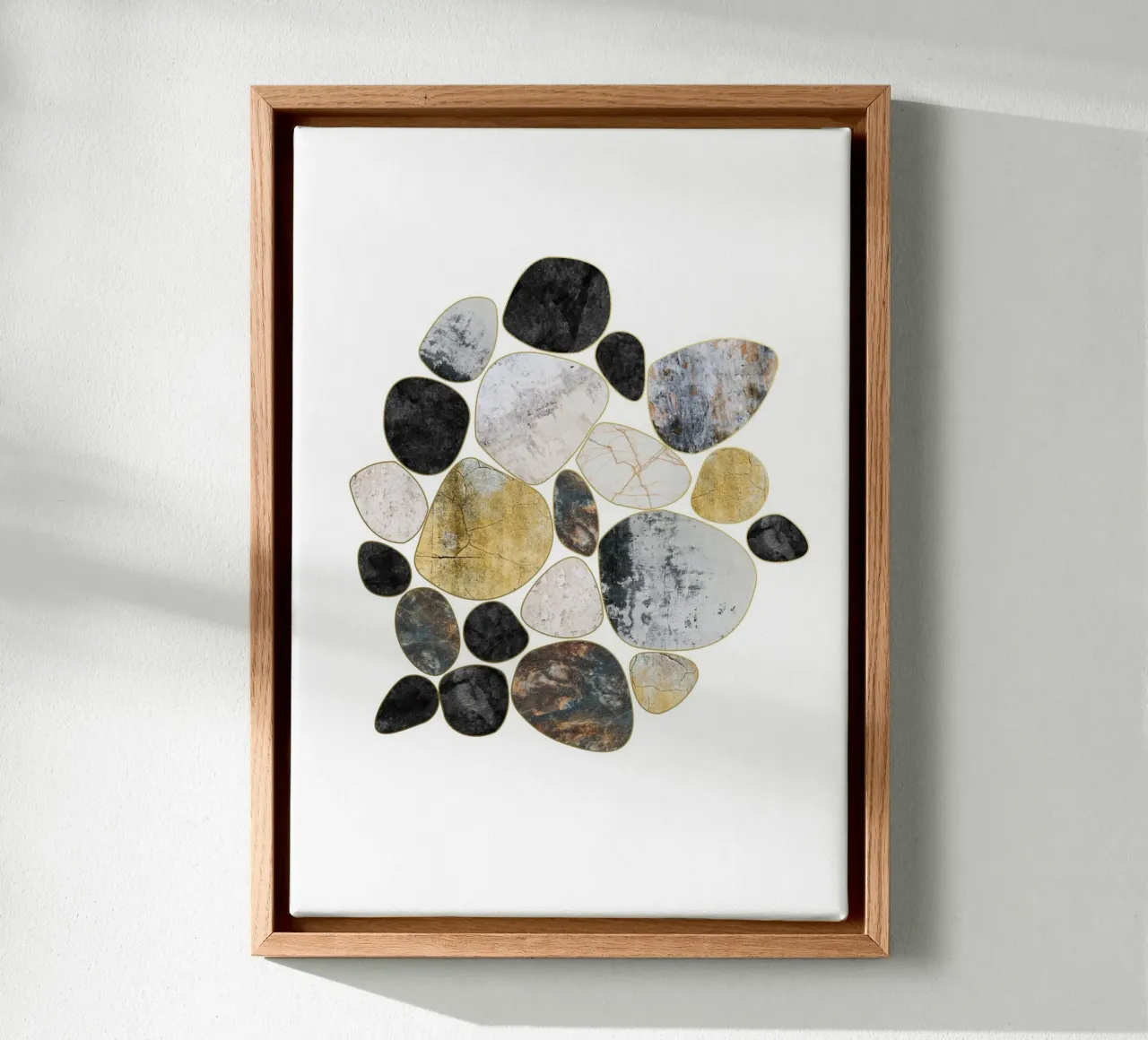 Pebble Graphics - Precious Gold Marble tela da DesignDoula Grafik